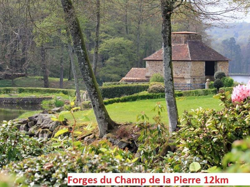 Haras De La Croix D'Argent Bed & Breakfast Saint-Sauveur-de-Carrouges Exterior foto