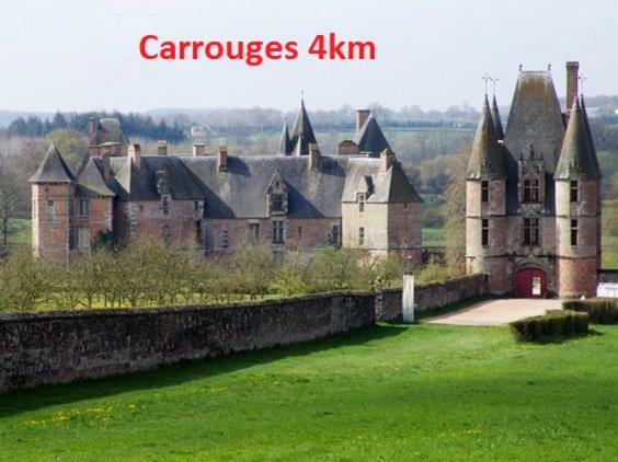 Haras De La Croix D'Argent Bed & Breakfast Saint-Sauveur-de-Carrouges Exterior foto